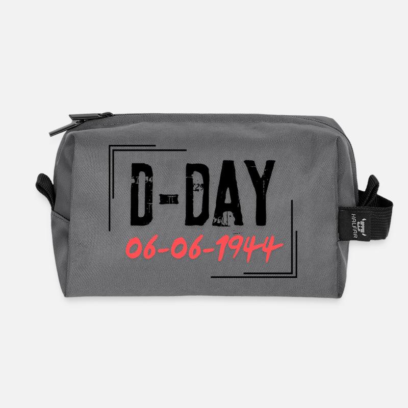 D-Day - Recycelte Kulturtasche - Anthrazit