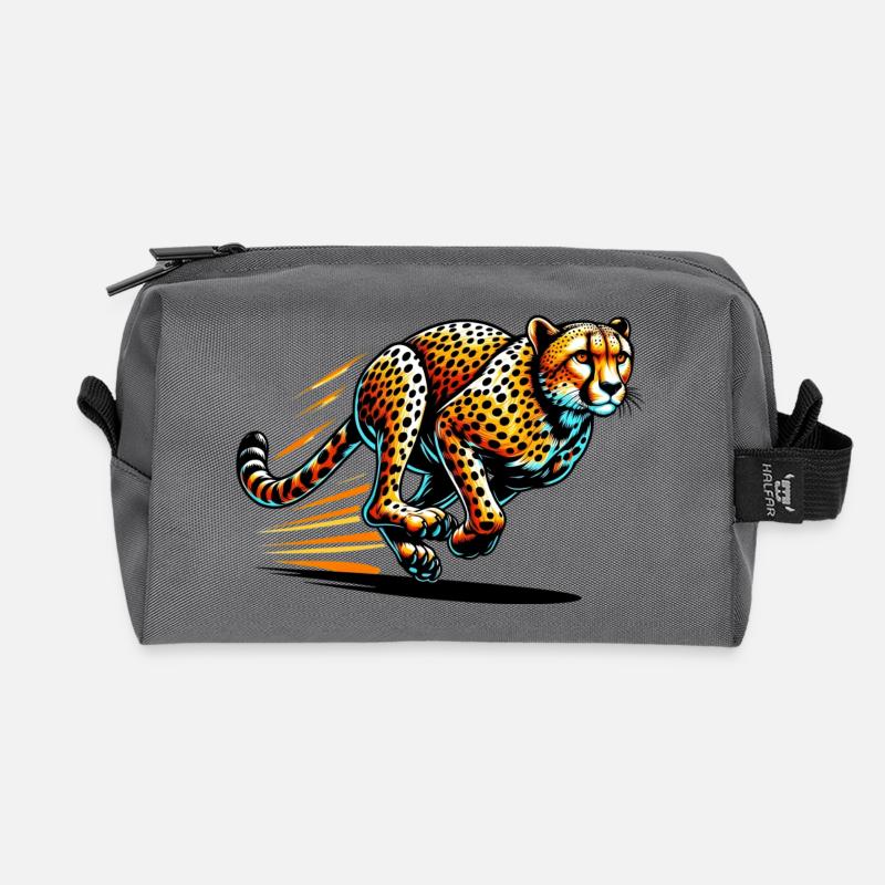 Gepard - Recycelte Kulturtasche - Anthrazit