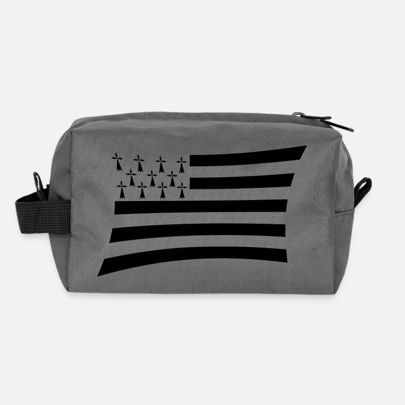 Drapeau Breizh Trousse de toilette en tissu recyclé