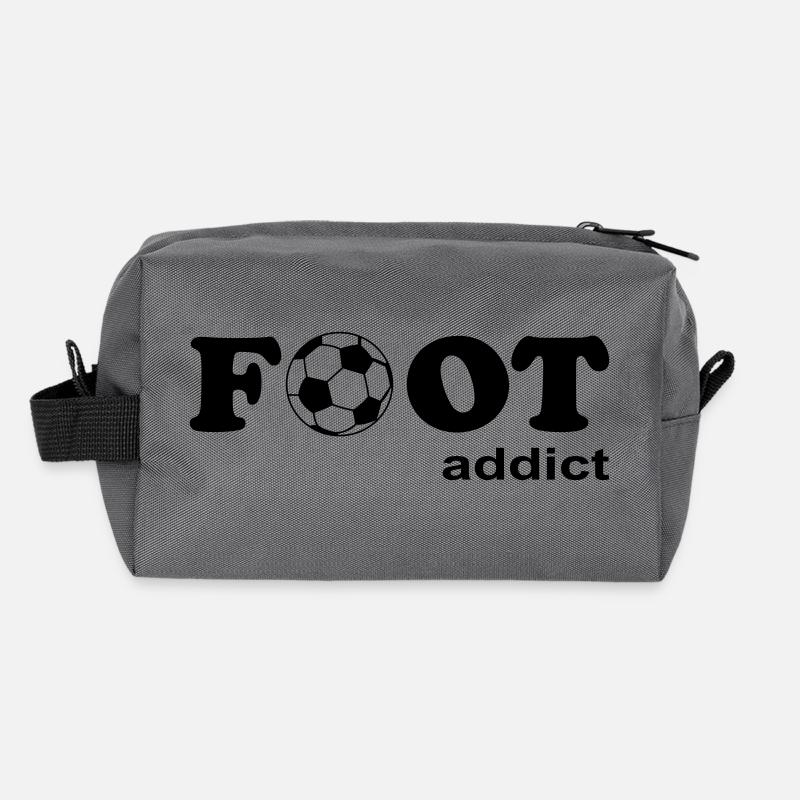 foot addict Trousse de toilette en tissu recyclé