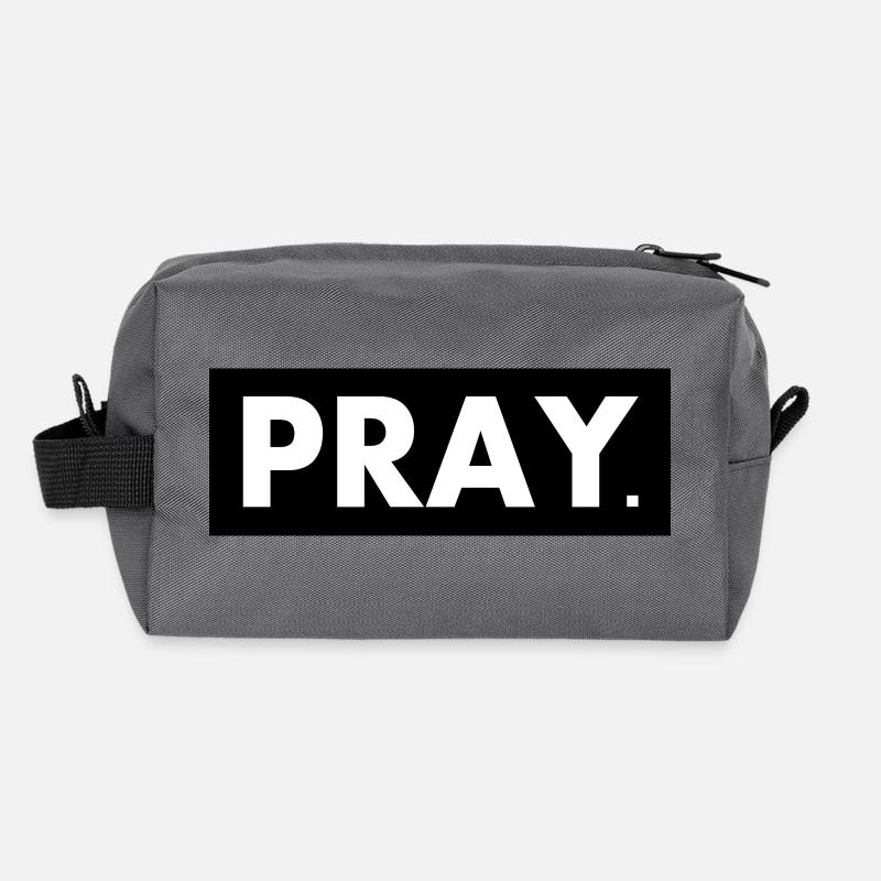 Pray Recycled Toiletry Zip Bag