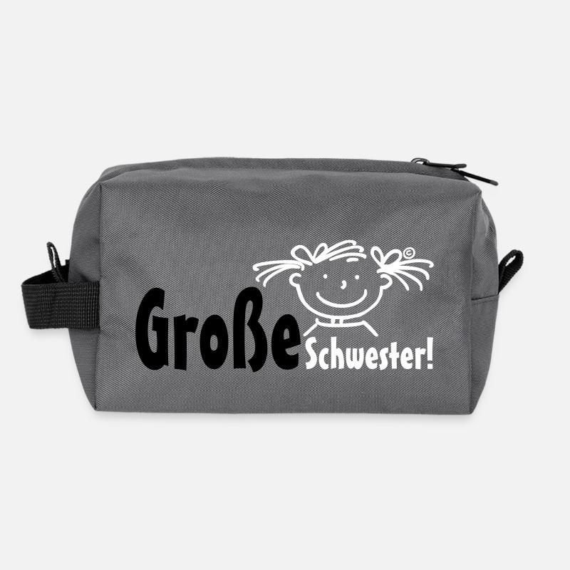 Große Schwester Recycelte Kulturtasche