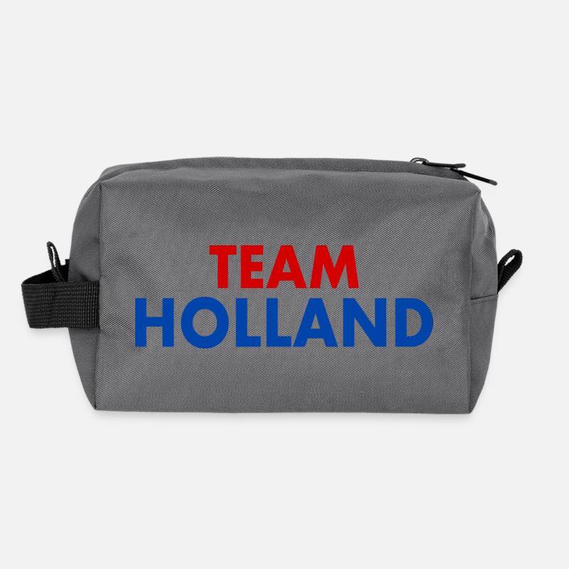 Hollande Trousse de toilette en tissu recyclé