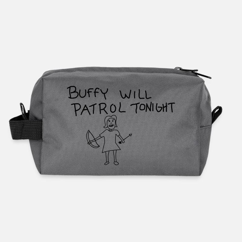 buffy's patrol Recycled Toiletry Zip Bag
