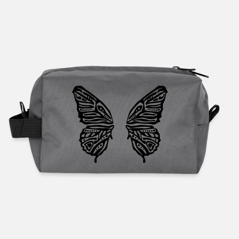 schmetterling butterfly Recycelte Kulturtasche