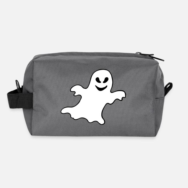 Ghost Ghost Halloween Scare Recycled Toiletry Zip Bag