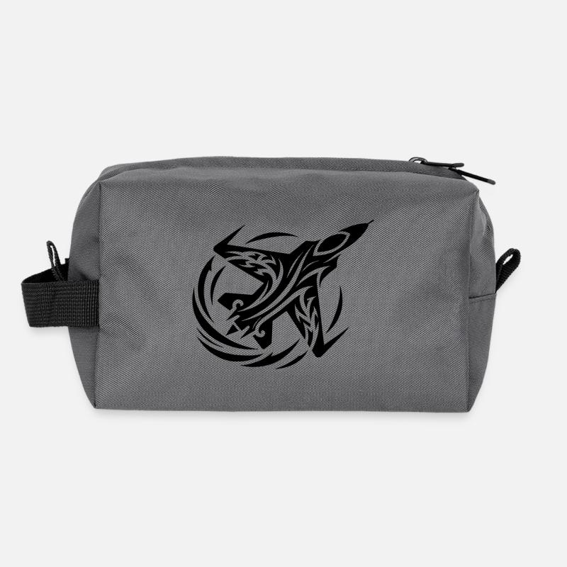 Avion miniature Avion de chasse télécommandé Trousse de toilette en tissu recyclé