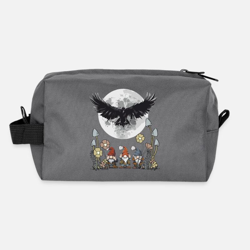 Mond Rabe Fantasy Märchenfigur Troll Fabel Kind Recycelte Kulturtasche