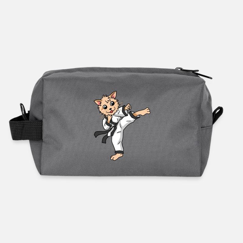 Karate Katze Judo Kitten Kinder Selbstverteidigung Recycelte Kulturtasche