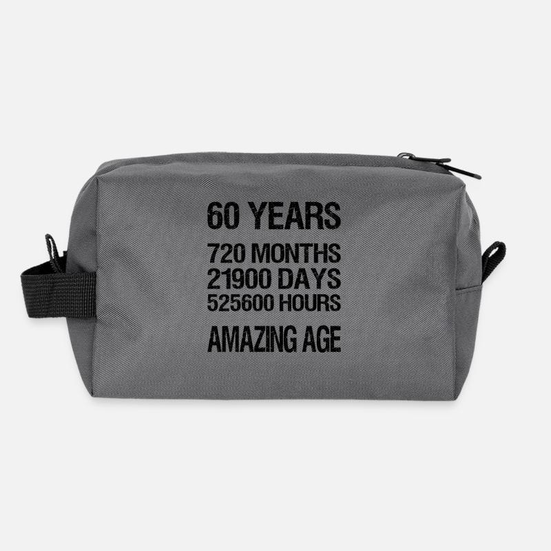 60 YEARS Recycled Toiletry Zip Bag