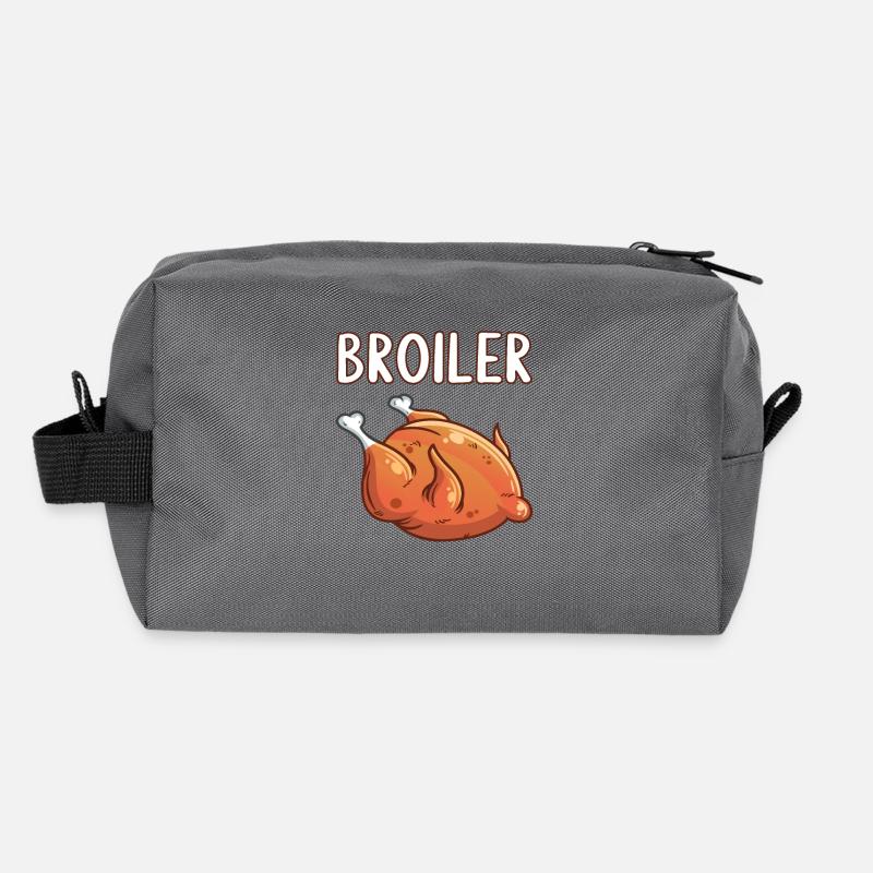 RDA Allemagne de l’Est Est Ostalgie Ossi Broiler Trousse de toilette en tissu recyclé