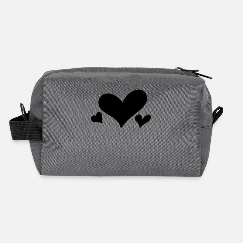Liebe Herz Recycelte Kulturtasche