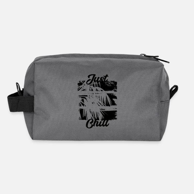 Été Jamaïque Just Chill Relax Design Trousse de toilette en tissu recyclé