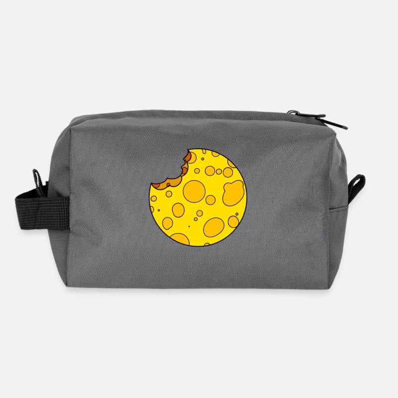 Cheese Recycled Toiletry Zip Bag