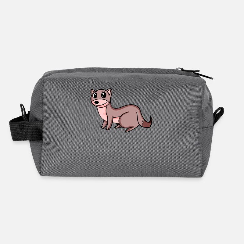 Weasel Marten Recycled Toiletry Zip Bag