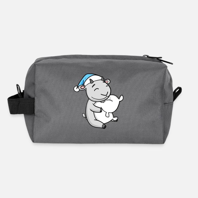 Chèvre Bébé Chèvre Domestique Trousse de toilette en tissu recyclé