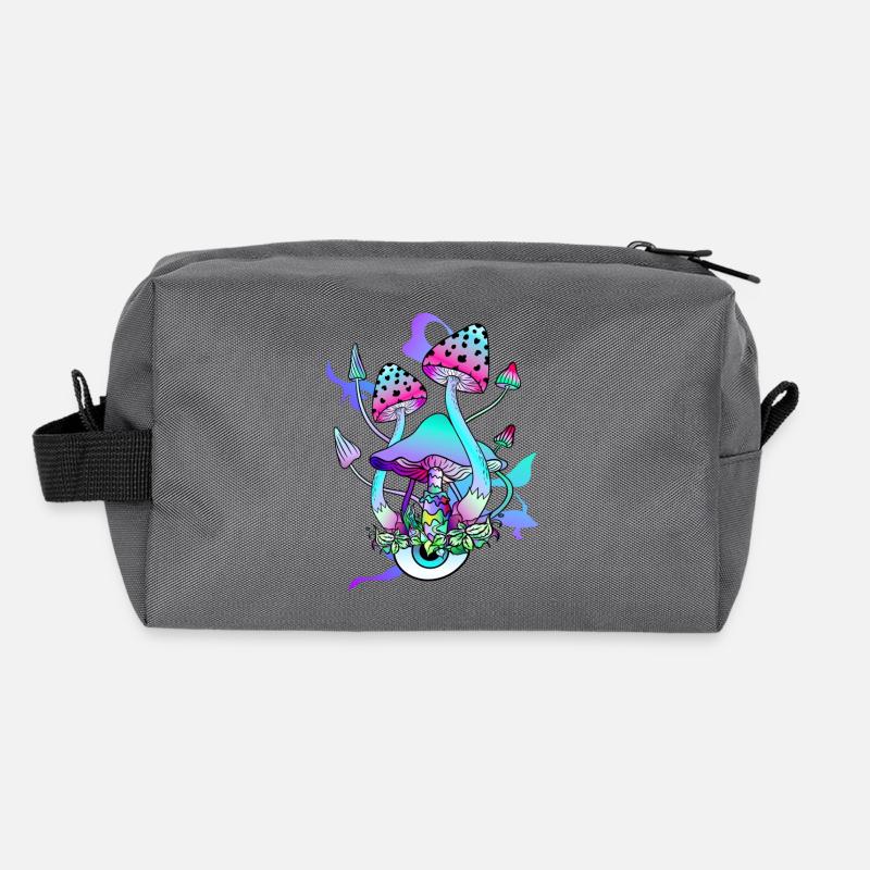 Trippy Hippie Psychedelic Mushroom Recycelte Kulturtasche