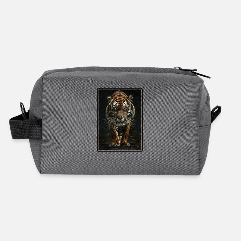 Bengal Tiger Königstiger Recycelte Kulturtasche