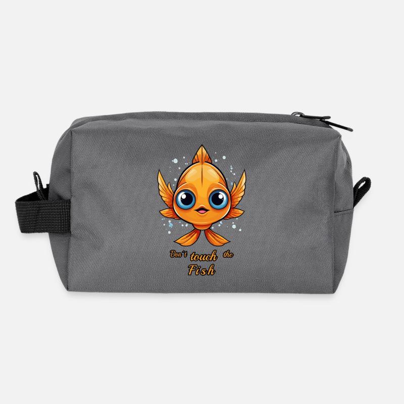 Sweet Fish Recycled Toiletry Zip Bag
