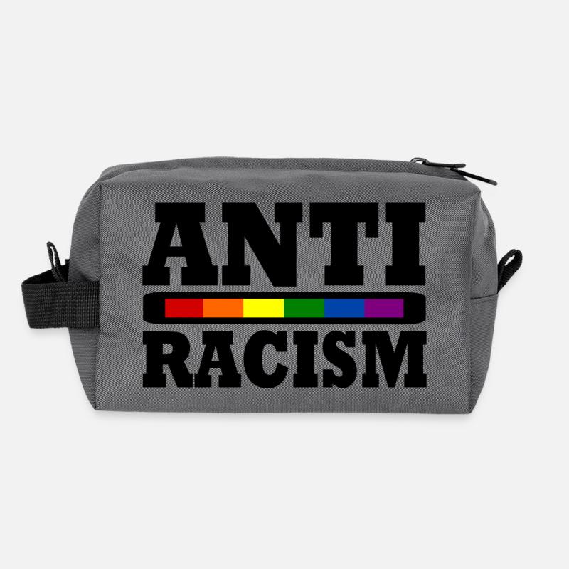 antiraciste Trousse de toilette en tissu recyclé