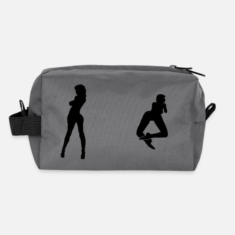 girl d1 Recycled Toiletry Zip Bag