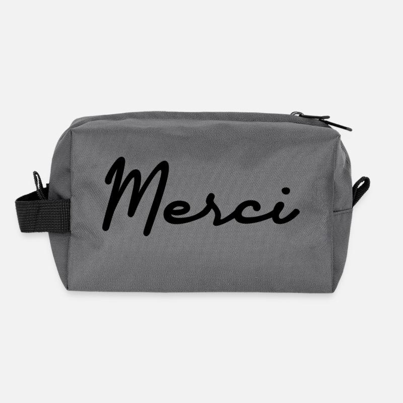 MERCI. MAÎTRESSE. MAÎTRE. MERCI MAÎTRESSE Trousse de toilette en tissu recyclé