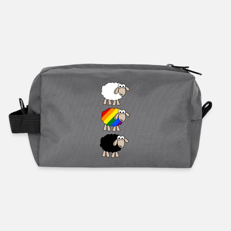 Regenbogen Schaf Recycelte Kulturtasche