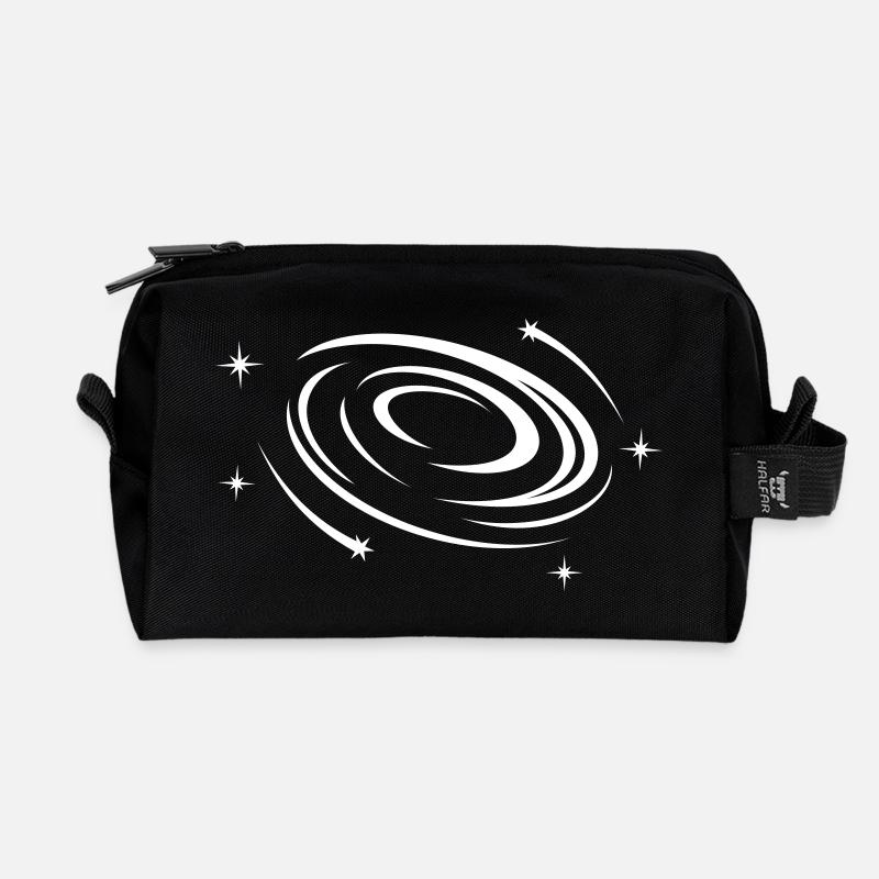 GALAXY - Recycelte Kulturtasche - Schwarz