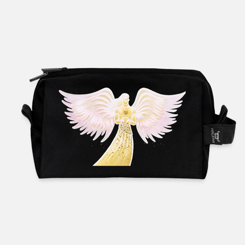 Lichtbringer - Sonja Ariel von Staden - Recycelte Kulturtasche - Schwarz