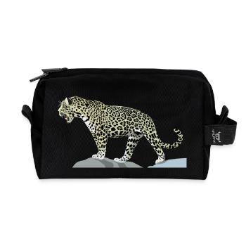 jaguar - Trousse de toilette en tissu recyclé - noir - Devant