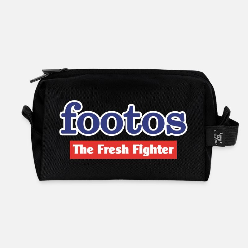 Big Me (Foo Fighters) - Recycled Toiletry Zip Bag - black