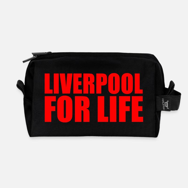 Liverpool - Recycelte Kulturtasche - Schwarz