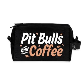 Pitbull - Trousse de toilette en tissu recyclé - noir - Devant