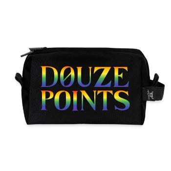 Douze Points Eurovision Song Contest - Recycelte Kulturtasche - Schwarz - Vorne