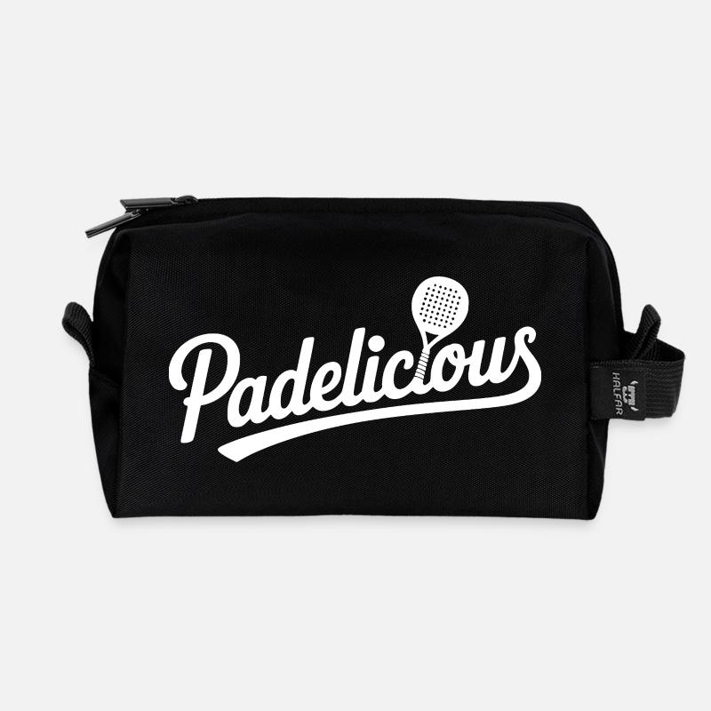 Paice - Recycled Toiletry Zip Bag - black