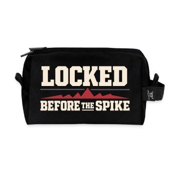 Mortgage Brokers, Loan Officers, - Recycled Toiletry Zip Bag - black - Front