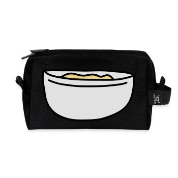 Mixing Bowl - Recycelte Kulturtasche - Schwarz - Vorne