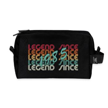 legend since 1985 40. Geburtstag Original Januar - Recycelte Kulturtasche - Schwarz - Vorne