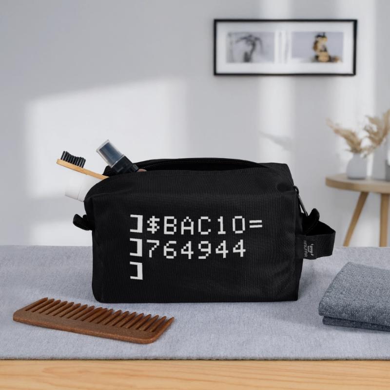 Bacio BAC10 8-Bit Esadecimale Code Nerd Pixel Art Recycelte Kulturtasche