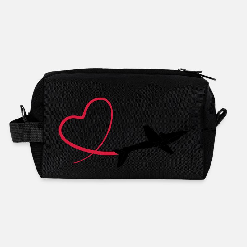 sailplane fox glider Trousse de toilette en tissu recyclé
