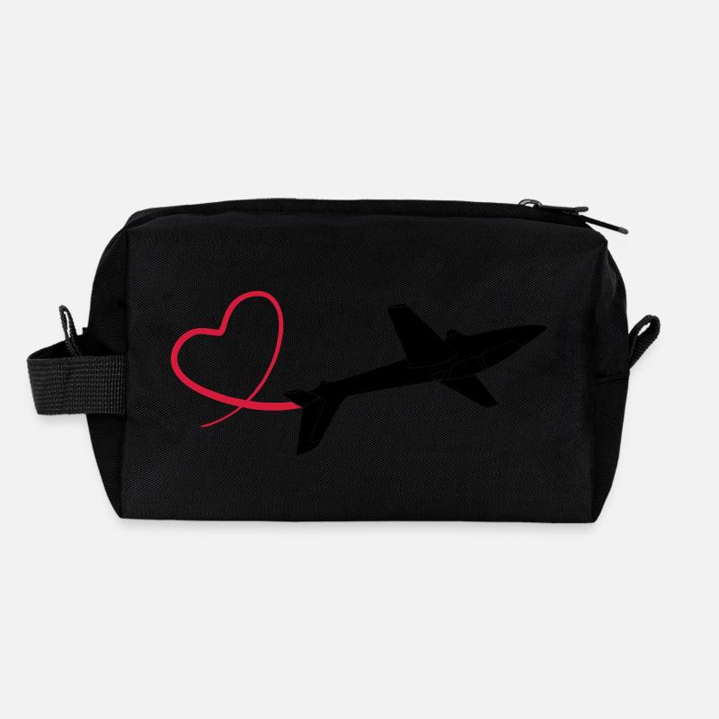 sailplane fox glider Recycled Toiletry Zip Bag