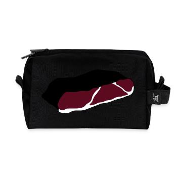 speck_sk2 - Trousse de toilette en tissu recyclé - noir - Devant