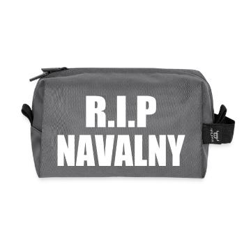 rip alexej nawalny - Recycelte Kulturtasche - Anthrazit - Vorne