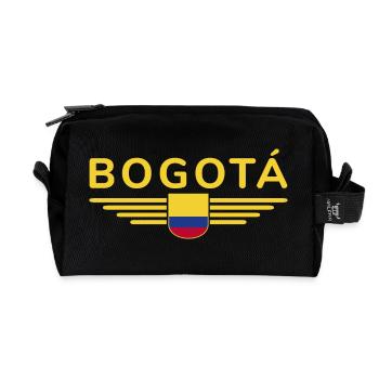Bogotá Design – Stadt der Anden - Recycelte Kulturtasche - Schwarz - Vorne