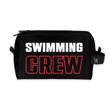 Équipage de natation - Trousse de toilette en tissu recyclé - noir - Devant