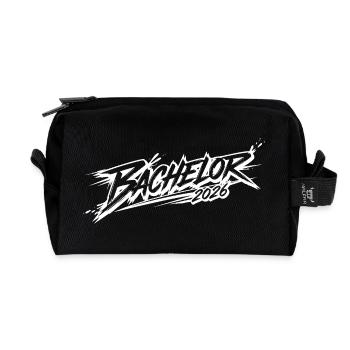 Baccalauréat 2026 - Trousse de toilette en tissu recyclé - noir - Devant