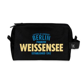 Capitol Of Germany Berlin - Weissensee - Recycelte Kulturtasche - Schwarz - Vorne