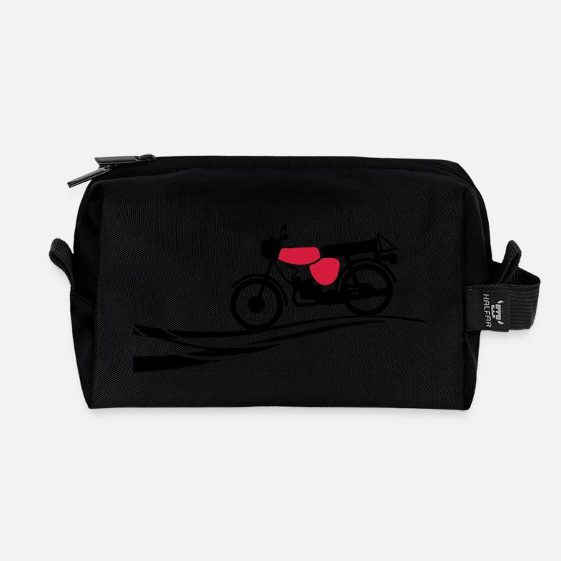 Fahrzeug - Simson S51 - Recycelte Kulturtasche - Schwarz