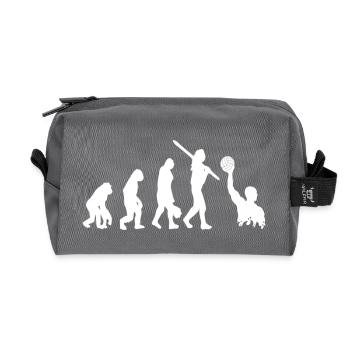 Wasserball Evolution - Recycelte Kulturtasche - Anthrazit - Vorne