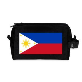 Philippinen - Recycelte Kulturtasche - Schwarz - Vorne
